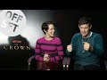 Claire Foy and Matt Smith teach us how to befriend The Crown's corgis!