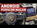 Установка Android на Porsche Macan