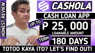 CASHOLA LOAN APP | HONEST REVIEW | LEGIT KAYA ITO? | LET'S FIND OUT | Small King Vlogs screenshot 5