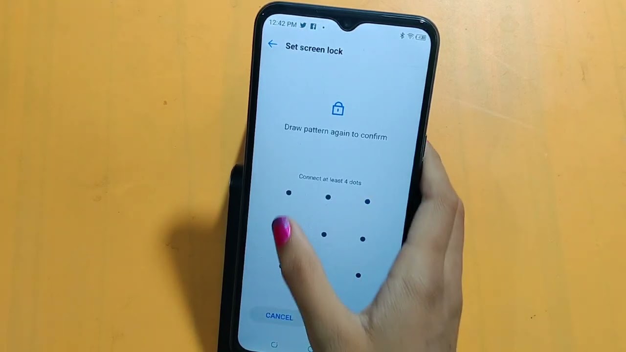 How to set pattern lock in tecno pop 5 LTE | pattern lock set kaise karen