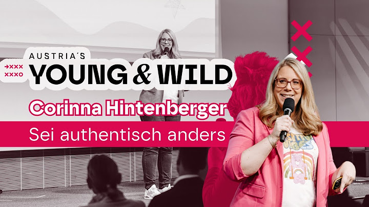 Sei authentisch anders - Corinna Hintenberger