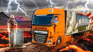 EURO TRUCK 2 MAS TEM FANTASMAS e JUMPSCARES! screenshot 4