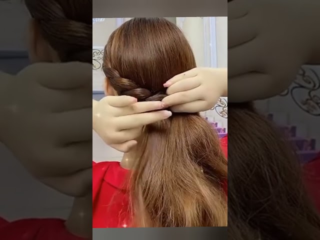 Easy hair style for beginner #short #shortviral #viral #shortvideo