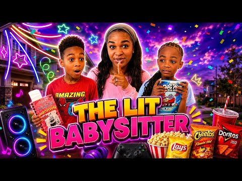 Dad Hired A LIT Babysitter 😂| The Lit Babysitter