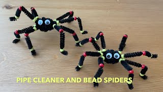 How to make easy pipe cleaner spiders - Hope Blog