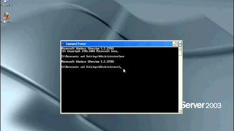 Windows Server 2003 Virtualbox