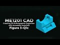 ME1201 - Fig3-Q1c Walkthrough using Autodesk AutoCAD 2020