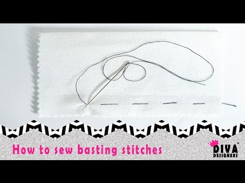 Designer 1 Sewing Skills | How to Hand Sew Basting Stitches
