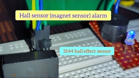 Hall effect Magnet sensor 3144 magnetic Door alarm