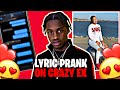 Lil Tjay “ Move On “ Lyric Prank On Crazy Ex ! 😬