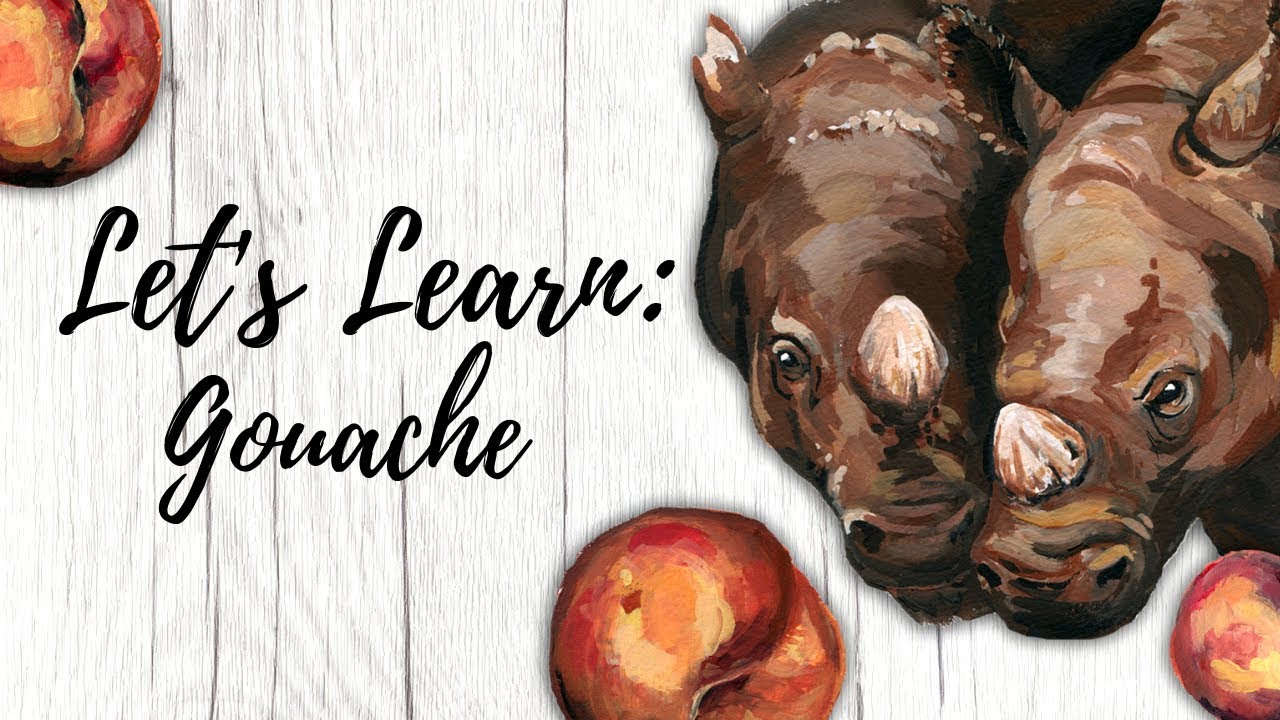 Let's Learn: Gouache (Schmincke Horadam) | Mini Series Exploring New Mediums