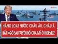 Hàng loạt nước châu Âu, châu Á bất ngờ sau tuyên bố của Mỹ ở Hormuz