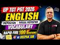UP TGT PGT 2026 | UP TGT PGT English Marathon 2026 | Complete UP TGT PGT English Revision By Deepak
