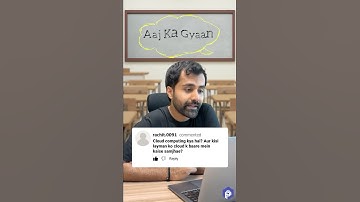 Understand Cloud Computing in 60 Seconds!