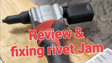 Milwaukee M12 Rivet Review & Stuck Rivet Removal Easily Fast