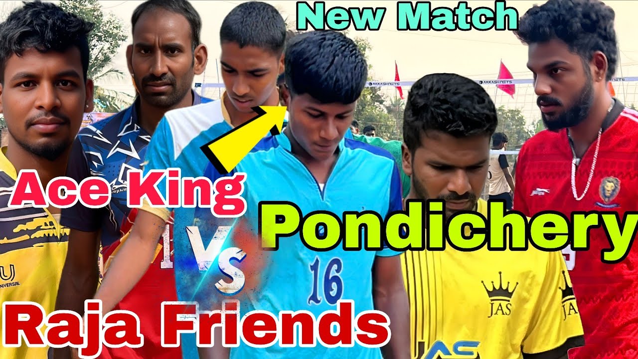 ‼️New Match‼️ 50000 Rs‼️ultimate Finals ‼️Set-1‼️ Challengers Pondichery 🆚Raja Friends ‼️