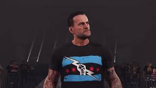 ECW Punk WWE 2K24 DLC Entrance Showcase