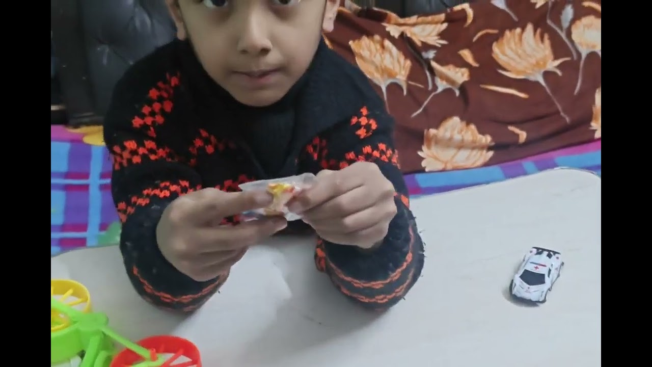 1️⃣ My 6 Year Old Kid Playing with Hot Wheels Cars 🚗 | Fun Toy Car Video Cute Kid Playing Toy Car.