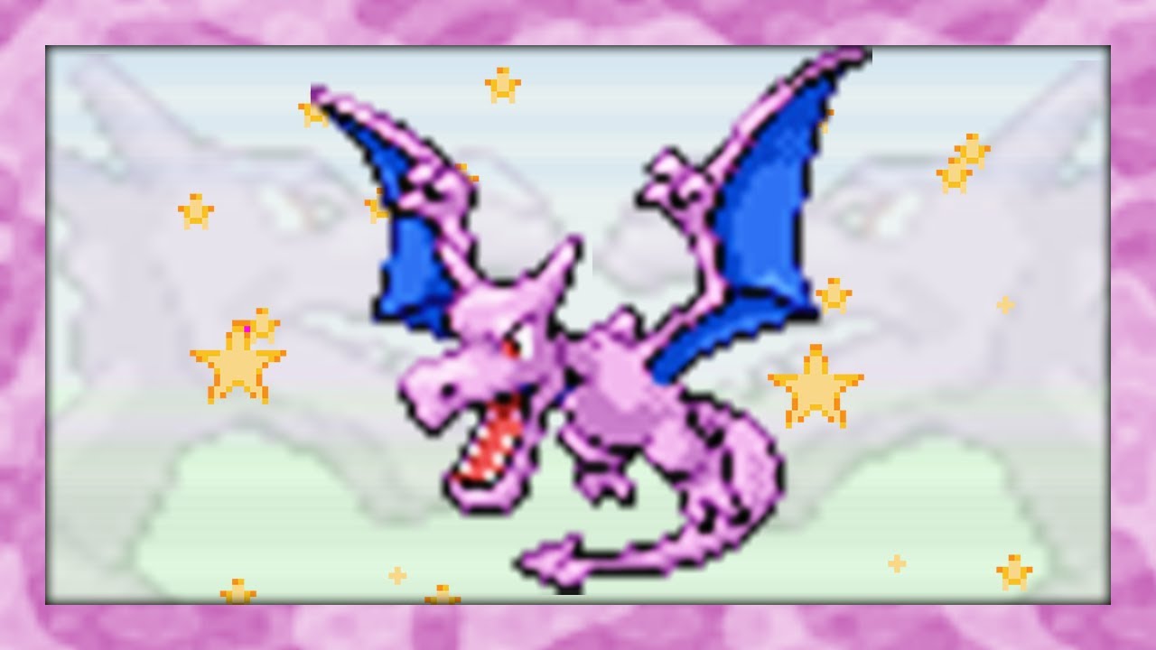 Gen III] Got a Shiny Aerodactyl in Fire Red after 8504 soft resets