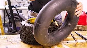 TUBE Your Old Mower Tires - Save $$