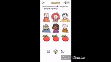 Brain Out level 211-212 | Unlock the Pad! - How to distribute 3 apples to 6 people