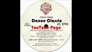 Chaka Khan - This Is My Night (Extended Version)