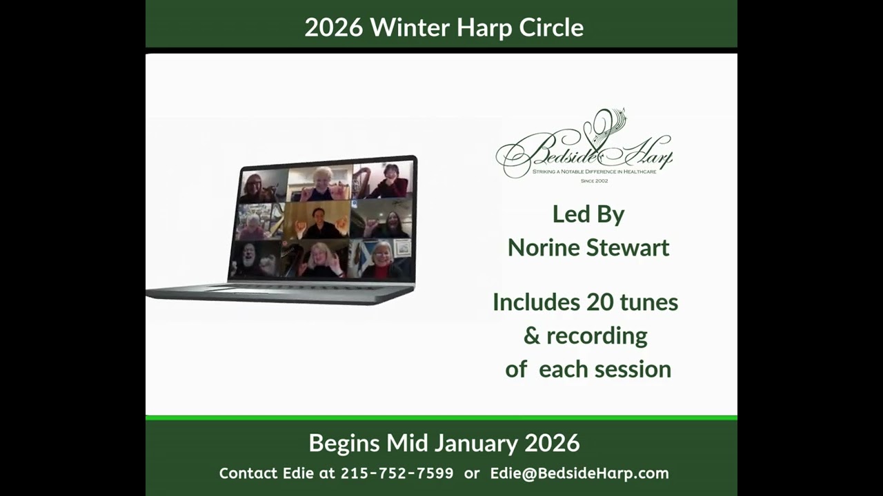 ✨ Virtual Harp Circle Begins January 2026