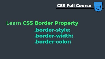 3. CSS Border Property | CSS Tutorial in hindi | CSS Complete Course