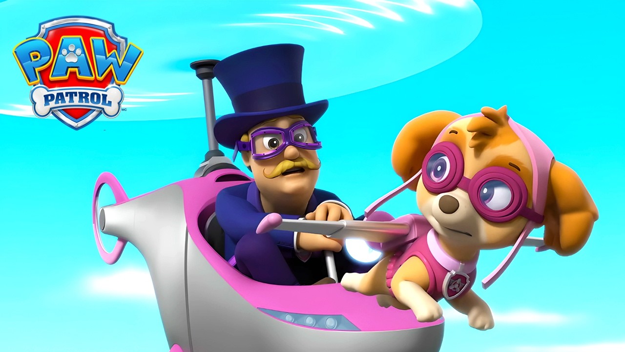 Prefeito Humdinger Persegue Skye - Patrulha Canina PAW Patrol ...