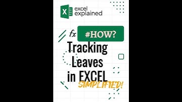 Tracking Leaves in Excel