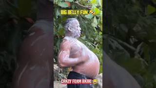 Big Belly Foam Bath In The River Funniest Viral Moment