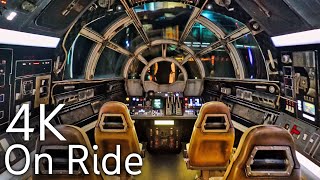 [4K] Millennium Falcon Smugglers Run  On Ride 2022  Disney's Hollywood Studios