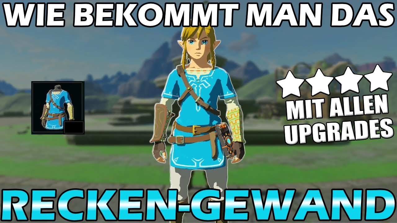 Zelda Breath Of The Wild Kälteschutz Rezept *NEU* So bekommt man das Reckengewand mit maximalen Upgrades! Zelda