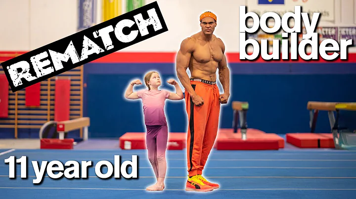 BODYBUILDER vs 11-YEAR-OLD - Cute Fitness and Gymn...