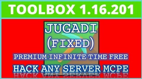 (FIXED) Download toolbox premium infinite time MCPE version 1.16.201