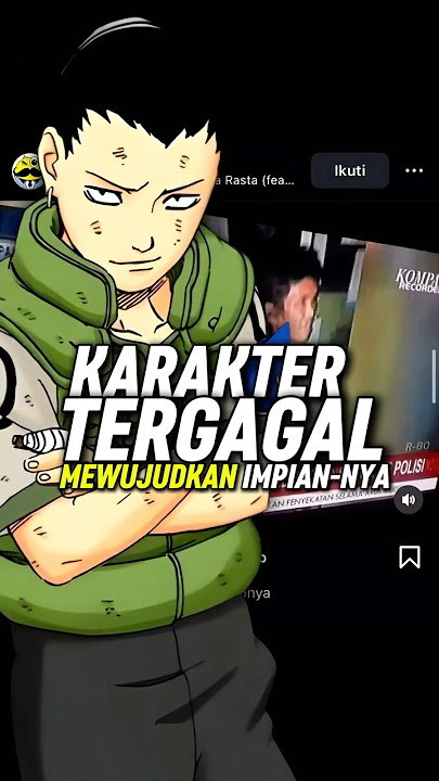 Shikamaru Adalah Karakter Paling Gagal Bagi Dirinya Sendiri #shorts