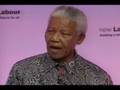 Nelson Mandela speaks to Labour's Annual Conference in 2000
