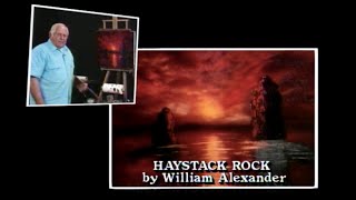 Haystack Rock  Oil Painting Lessons: Learn to Paint a Breathtaking Sunset with Bill Alexander