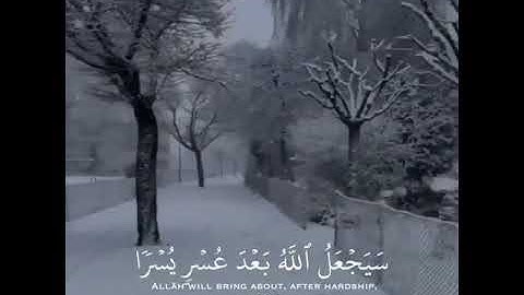 سورة الطلاق قارئ رعد الكردي