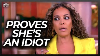 ‘The View’s’ Sunny Hostin Proves She’s an Idiot After This ‘Insight’