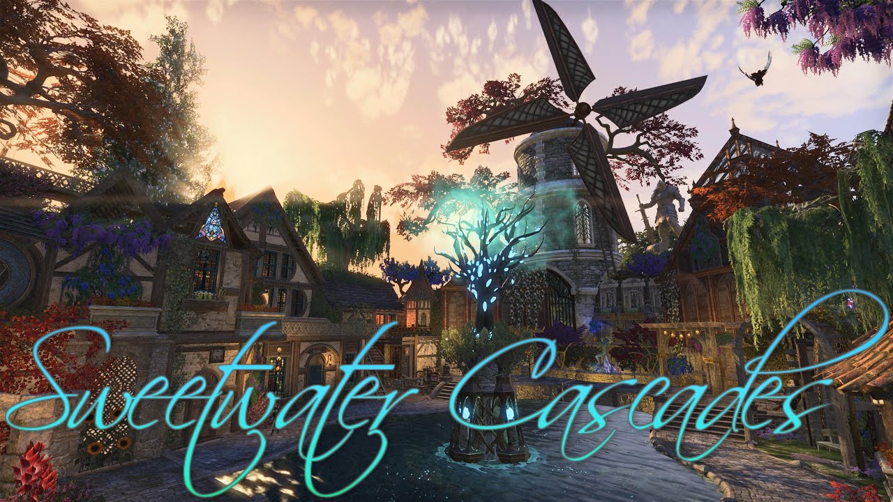 [ESO Housing] Sweetwater Cascades Rustic Colovian Fantasy Village
