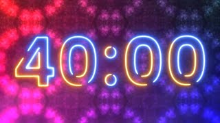 40 Minute Timer - 2400 seconds Timer - Clean & Simple Timer Profile