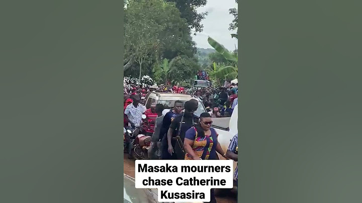 Masaka mourners chase Catherine Kusasira from Burial of Walukaga's father