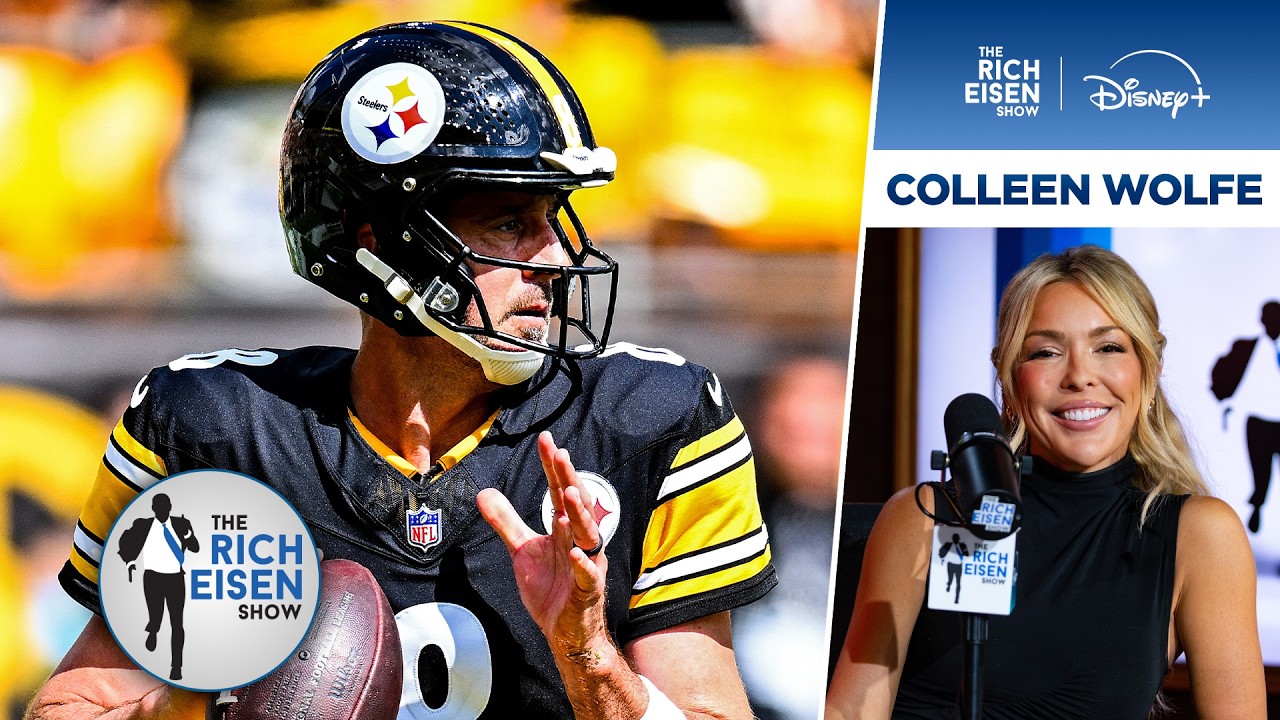 Are All Steelers Fans THIS Optimistic about Aaron Rodgers This Season? | The Rich Eisen Show