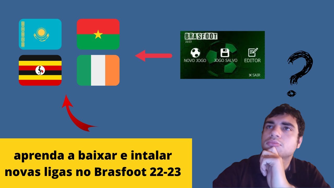 Como baixar e instalar novas ligas para o Brasfoot 22-23. #brasfoot #