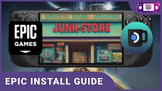 Steam Deck Epic Games In Game Mode - Junk Store Decky Loader Plugin