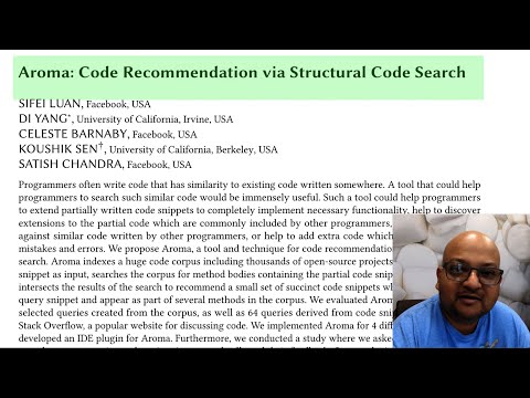 Read a paper: Aroma -- code recommendation via structural code search