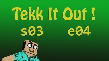 Tekk It Out! s03e04 Dave POV:  When Pigmen Attack!