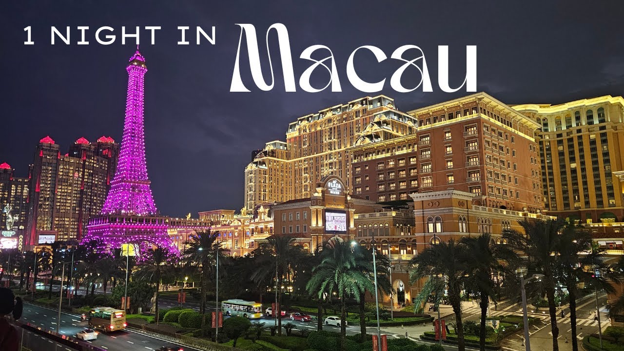 Macau ASMR Vlog | Cotai Strip | 4KHD