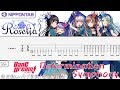 【Guitar TAB】〚Roselia〛Determination Symphony - Bang Dream! / バンドリ！ ギター tab譜